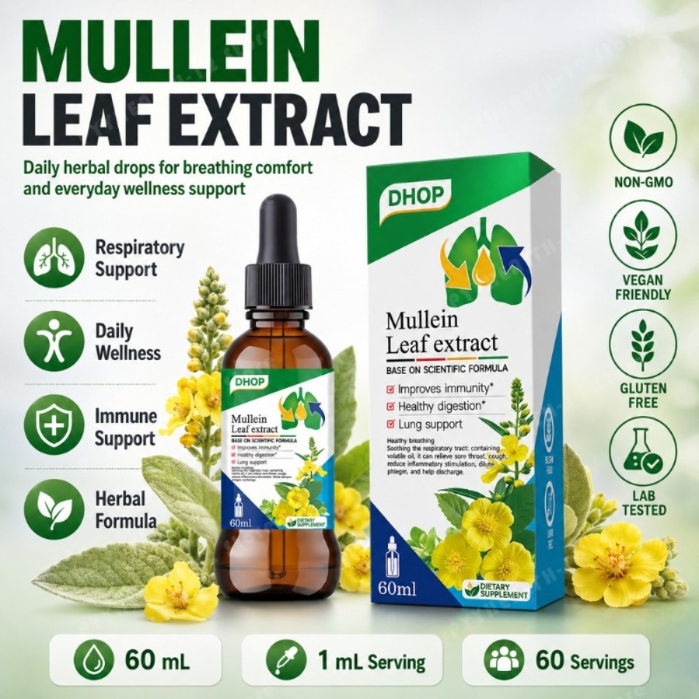 Herbal Wellness Drops - Gocce di Estratto di Foglie di