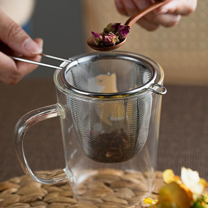 Herbal Tea For Wellness - Infusore per tè in acciaio inossidabile