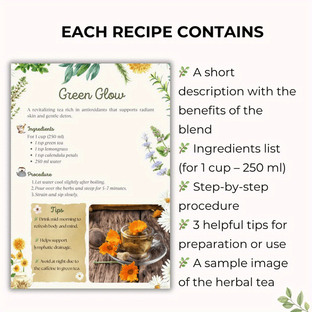 Libro di Ricette di Tisane – M - Herbal Tea For Wellness recensione e prezzo