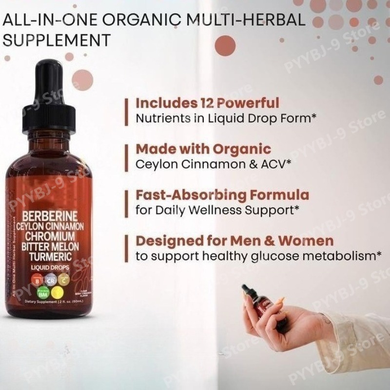 Gocce Liquide di Berberina, Cr - Herbal Wellness Drops recensione e prezzo